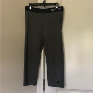 Gray Nike leggings